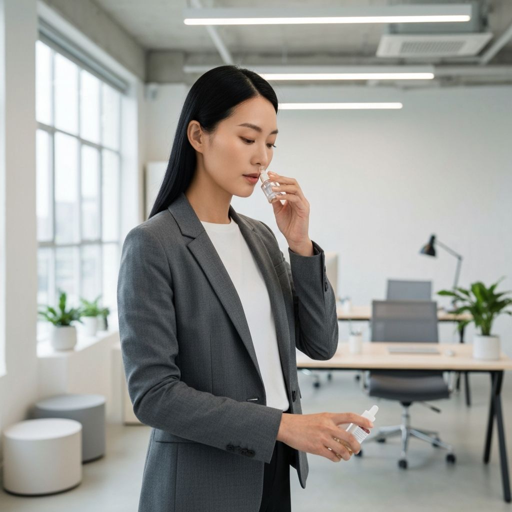 Wanita sibuk perawatan kulit